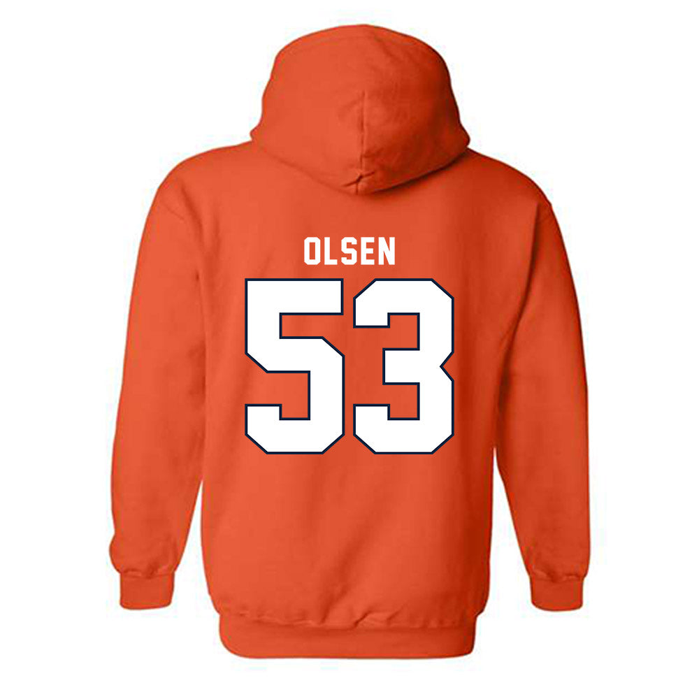 Syracuse - NCAA Football : Ted Olsen - Classic Shersey Hooded Sweatshirt