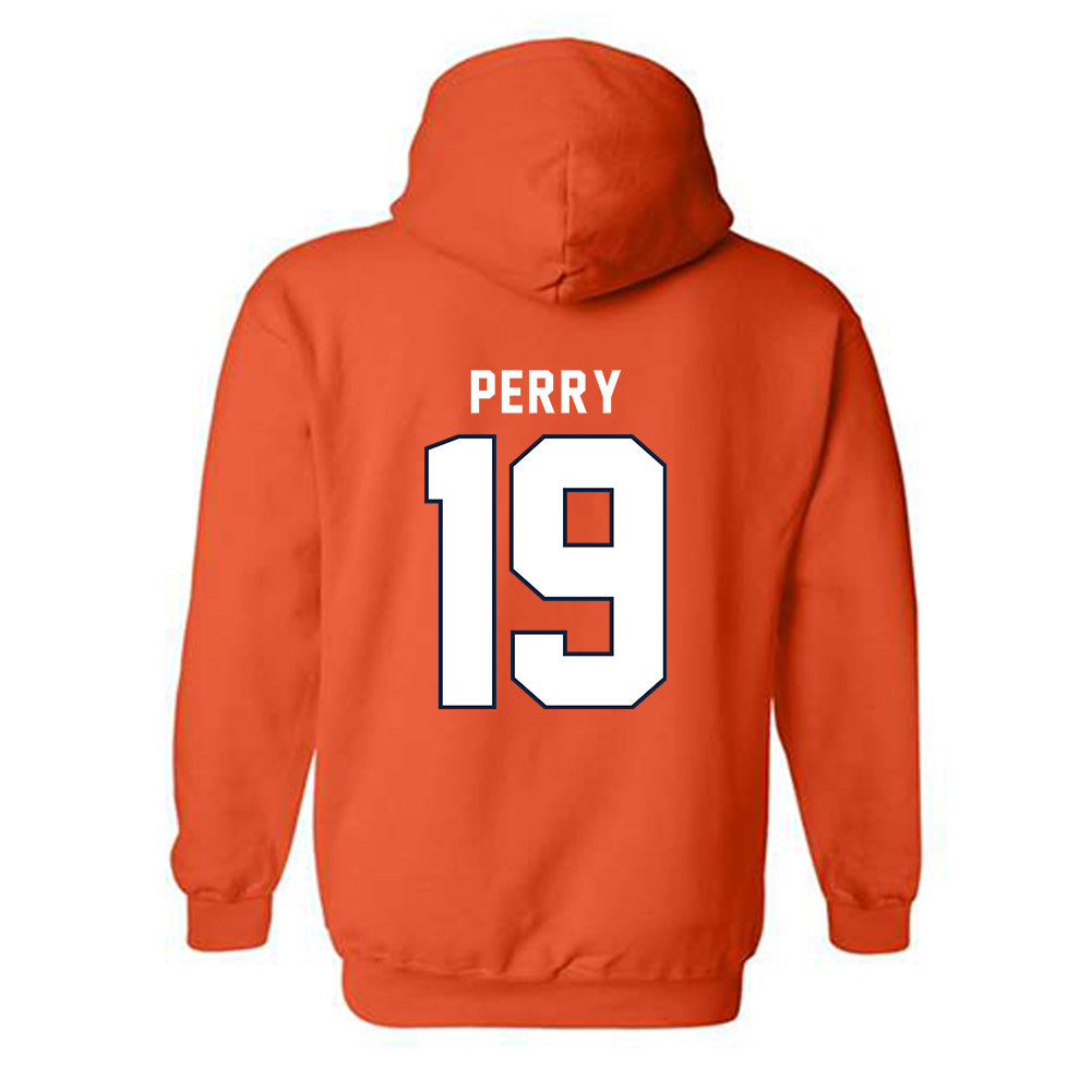 Syracuse - NCAA Football : Cornell Perry - Classic Shersey Hooded Sweatshirt-1