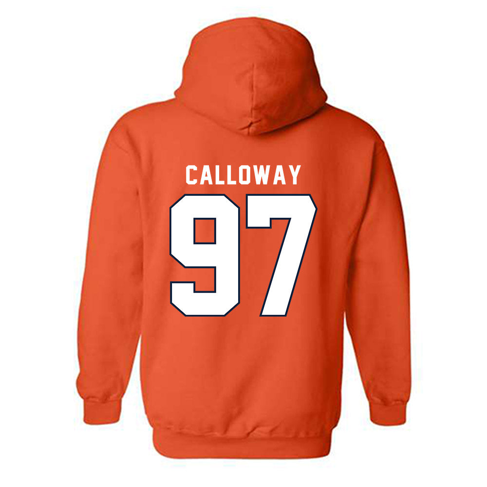 Syracuse - NCAA Football : Clark Calloway - Classic Shersey Hooded Sweatshirt-1