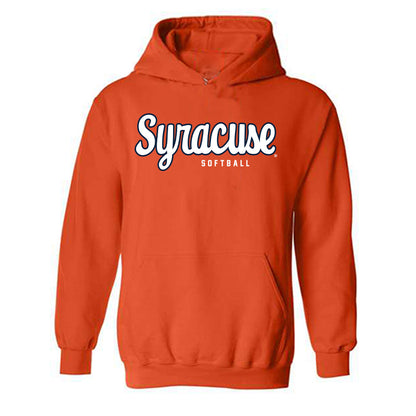Syracuse - NCAA Softball : Jadyn Burney - Classic Shersey Hooded Sweatshirt-0
