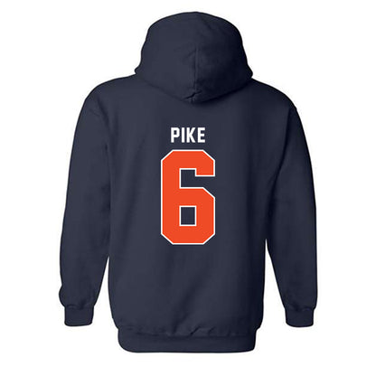 Syracuse - NCAA Men's Lacrosse : Braydon Pike - Classic Shersey Hooded Sweatshirt-1