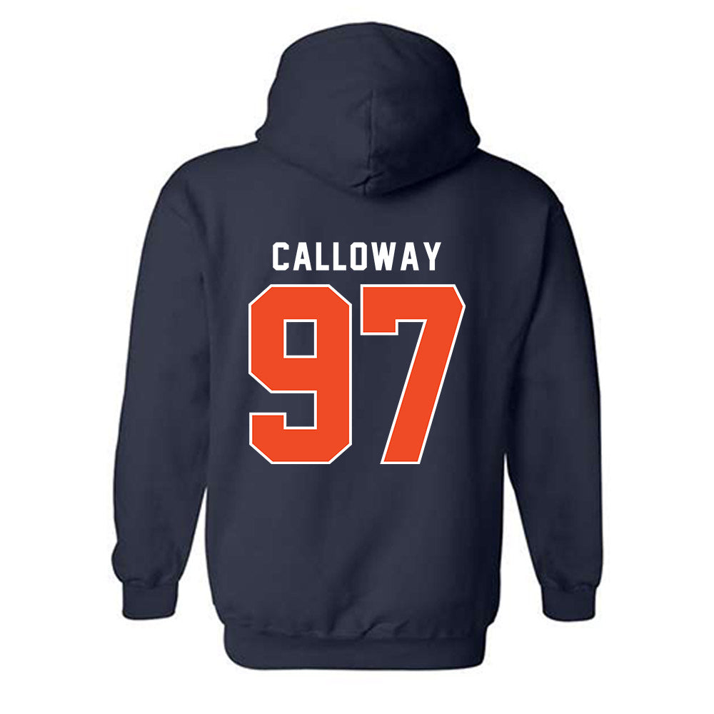 Syracuse - NCAA Football : Clark Calloway - Classic Shersey Hooded Sweatshirt-1