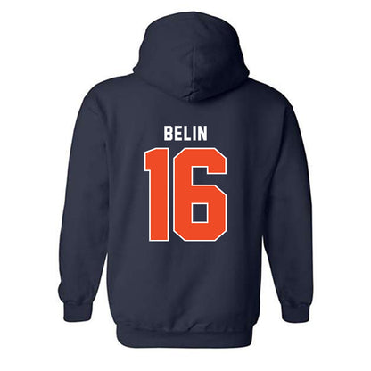 Syracuse - NCAA Football : Rich Belin - Classic Shersey Hooded Sweatshirt-1