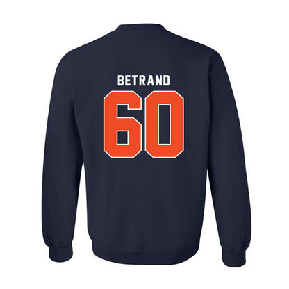 Syracuse - NCAA Football : Naquil Betrand - Classic Shersey Crewneck Sweatshirt-1