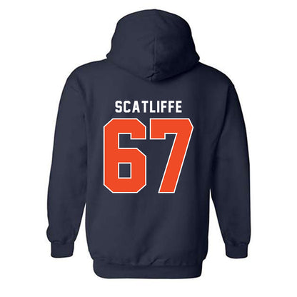 Syracuse - NCAA Football : D'Joni Scatliffe - Classic Shersey Hooded Sweatshirt-1