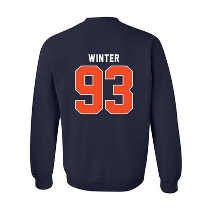 Syracuse - NCAA Football : Grant Winter - Classic Shersey Crewneck Sweatshirt-1