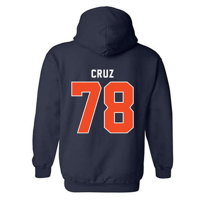 Syracuse - NCAA Football : Joseph Cruz - Classic Shersey Hooded Sweatshirt-1