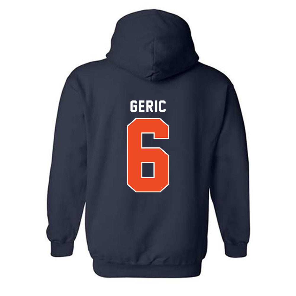 Syracuse - NCAA Women's Ice Hockey : Nina Geric - Classic Shersey Hooded Sweatshirt-1