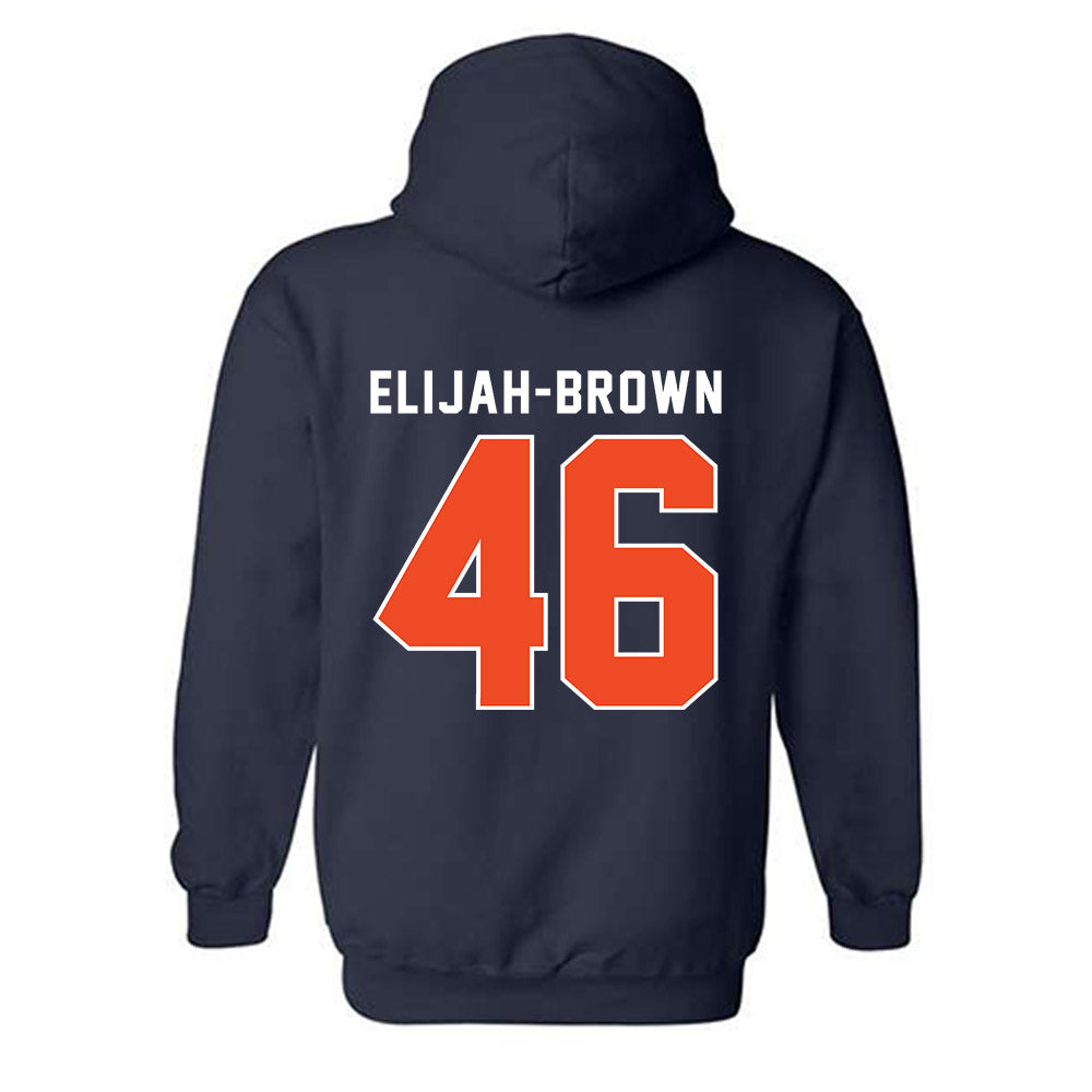 Syracuse - NCAA Men's Lacrosse : Gregory Elijah-Brown - Classic Shersey Hooded Sweatshirt-1