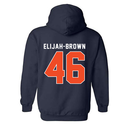 Syracuse - NCAA Men's Lacrosse : Gregory Elijah-Brown - Classic Shersey Hooded Sweatshirt-1
