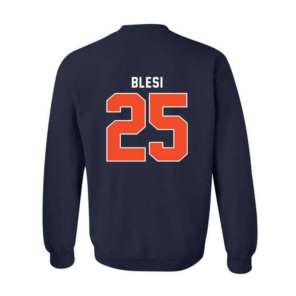 Syracuse - NCAA Women's Lacrosse : Ella Blesi - Classic Shersey Crewneck Sweatshirt-1
