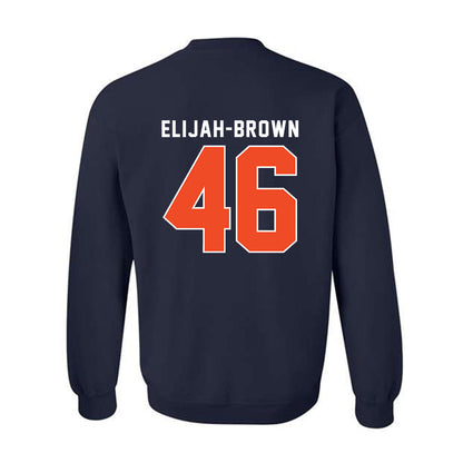 Syracuse - NCAA Men's Lacrosse : Gregory Elijah-Brown - Classic Shersey Crewneck Sweatshirt-1
