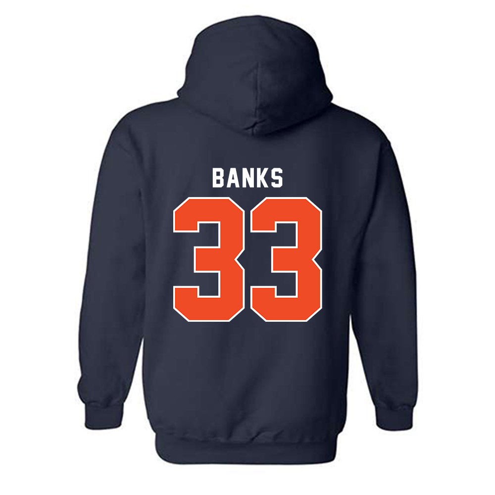 Syracuse - NCAA Men's Lacrosse : Liam Banks - Classic Shersey Hooded Sweatshirt-1