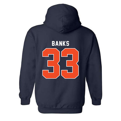 Syracuse - NCAA Men's Lacrosse : Liam Banks - Classic Shersey Hooded Sweatshirt-1
