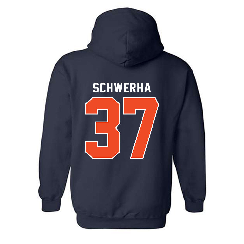 Syracuse - NCAA Football : Timothy Schwerha - Classic Shersey Hooded Sweatshirt-1