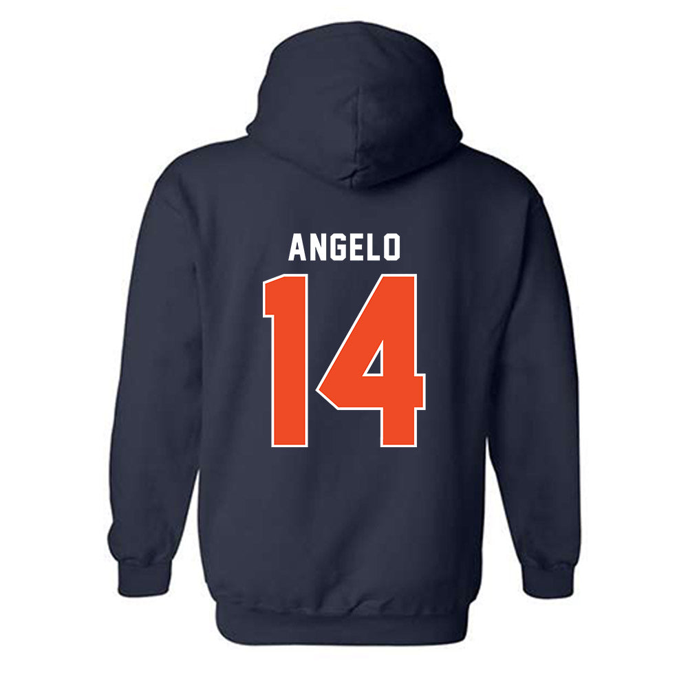 Syracuse - NCAA Men's Lacrosse : Drew Angelo - Classic Shersey Hooded Sweatshirt-1