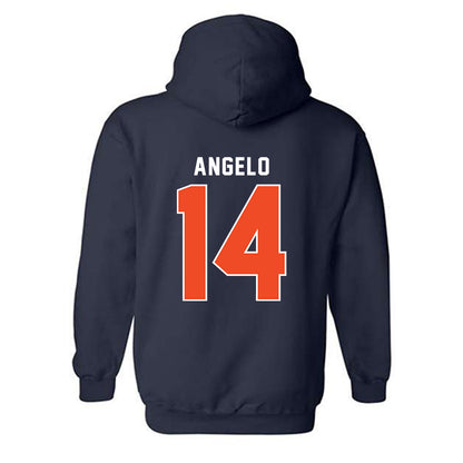Syracuse - NCAA Men's Lacrosse : Drew Angelo - Classic Shersey Hooded Sweatshirt-1