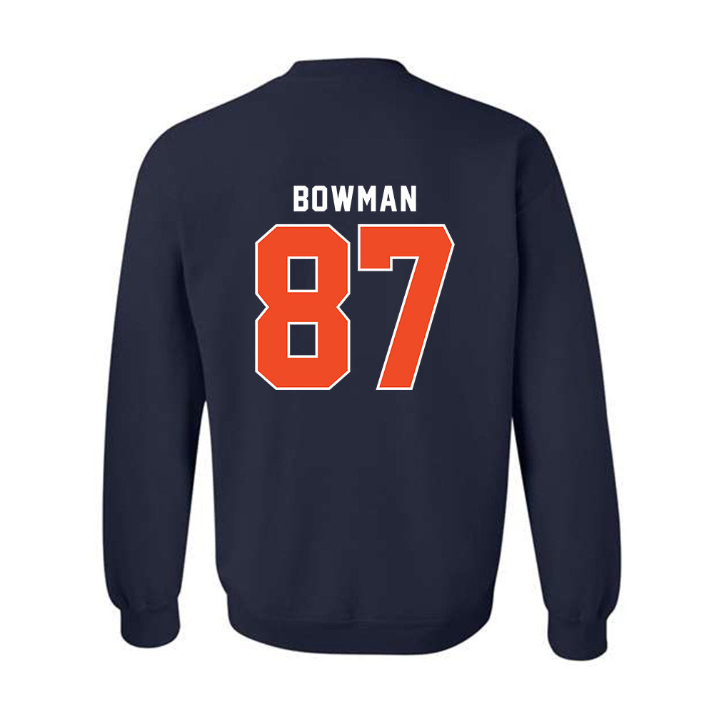 Syracuse - NCAA Football : Wyatt Bowman - Classic Shersey Crewneck Sweatshirt-1