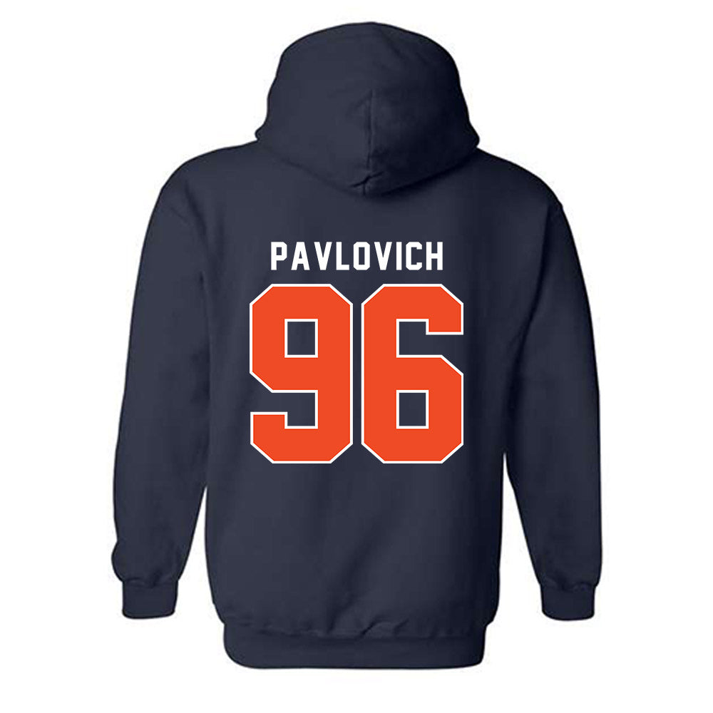 Syracuse - NCAA Football : Mateja Pavlovich - Classic Shersey Hooded Sweatshirt-1