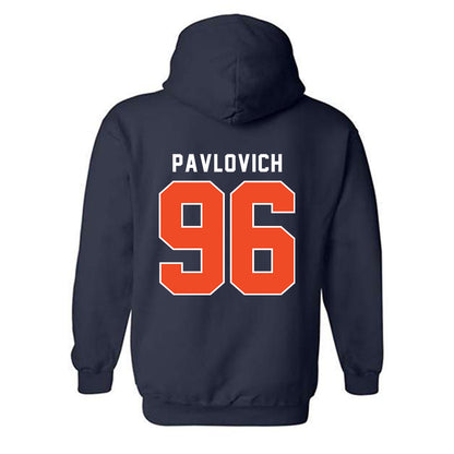 Syracuse - NCAA Football : Mateja Pavlovich - Classic Shersey Hooded Sweatshirt-1