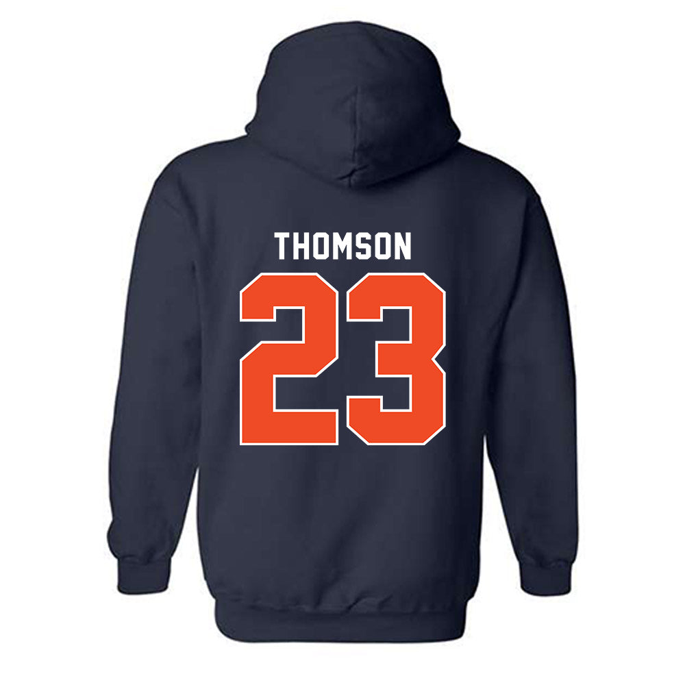 Syracuse - NCAA Men's Lacrosse : Finlay Thomson - Classic Shersey Hooded Sweatshirt-1