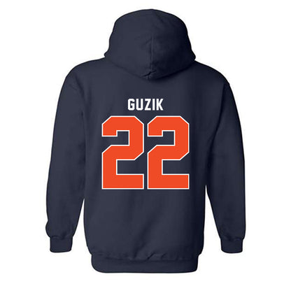 Syracuse - NCAA Women's Lacrosse : Molly Guzik - Classic Shersey Hooded Sweatshirt-1