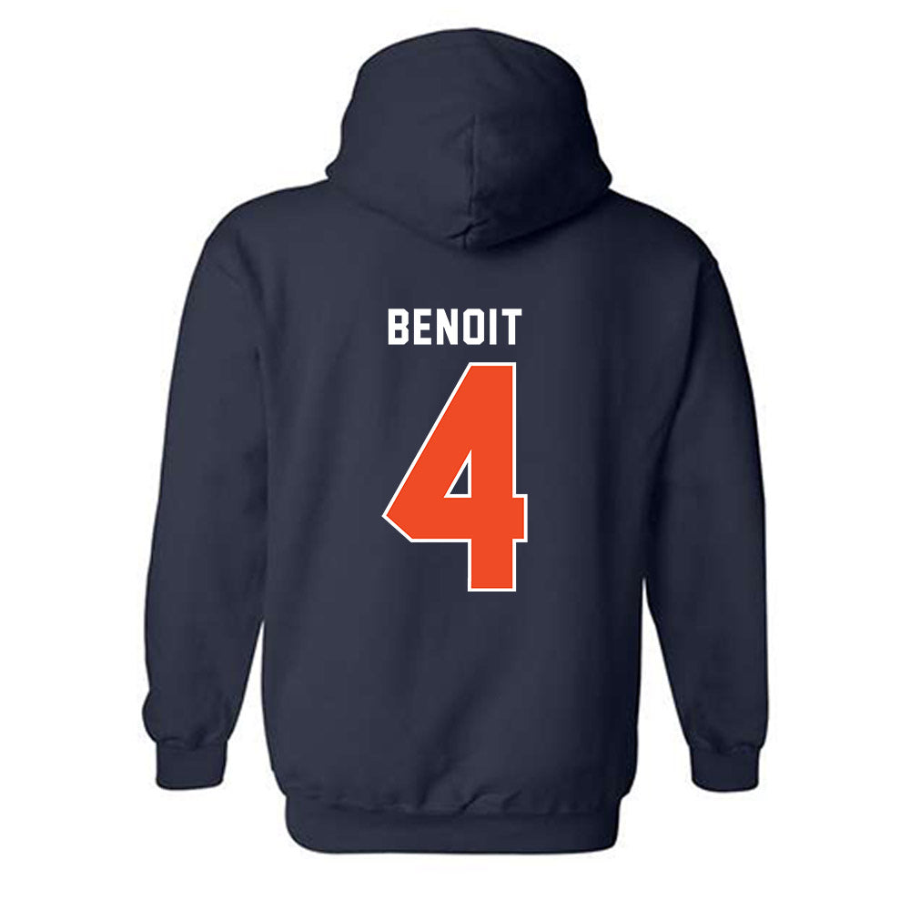 Syracuse - NCAA Women's Lacrosse : Kaci Benoit - Classic Shersey Hooded Sweatshirt-1
