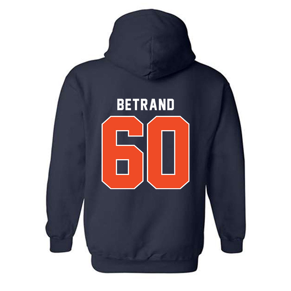 Syracuse - NCAA Football : Naquil Betrand - Classic Shersey Hooded Sweatshirt-1