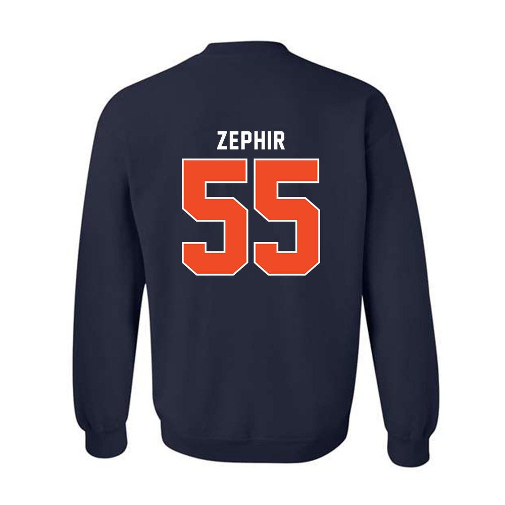 Syracuse - NCAA Men's Basketball : Bryce Zephir - Classic Shersey Crewneck Sweatshirt-1