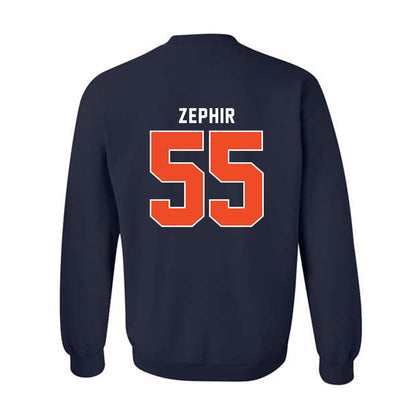 Syracuse - NCAA Men's Basketball : Bryce Zephir - Classic Shersey Crewneck Sweatshirt-1