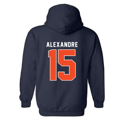 Syracuse - NCAA Men's Soccer : Guesly Alexandre - Classic Shersey Hooded Sweatshirt-1