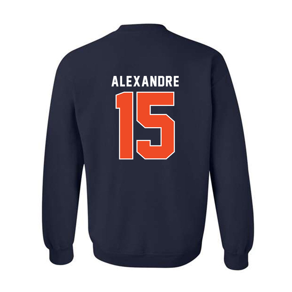 Syracuse - NCAA Men's Soccer : Guesly Alexandre - Classic Shersey Crewneck Sweatshirt-1