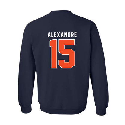 Syracuse - NCAA Men's Soccer : Guesly Alexandre - Classic Shersey Crewneck Sweatshirt-1