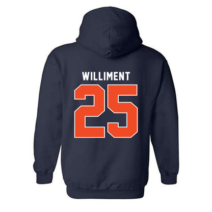 Syracuse - NCAA Women's Ice Hockey : Makenna Williment - Classic Shersey Hooded Sweatshirt-1