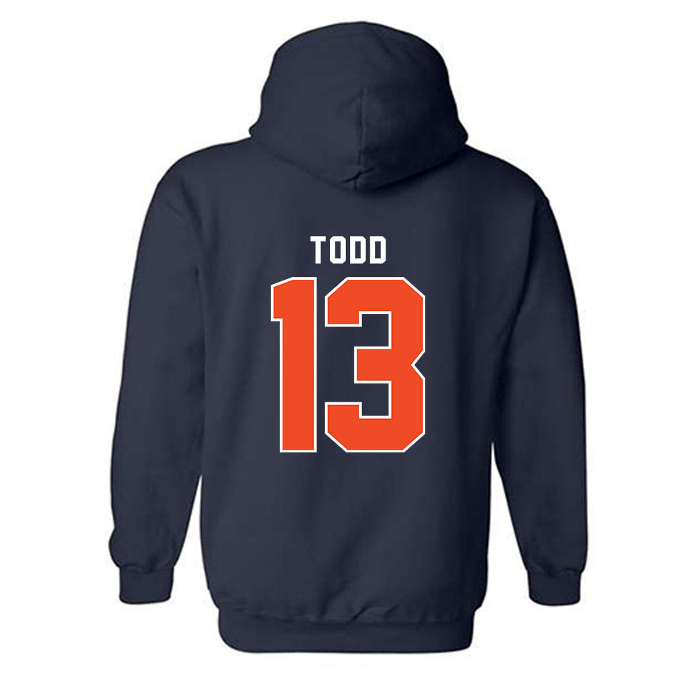 Syracuse - NCAA Women's Ice Hockey : Mik Todd - Classic Shersey Hooded Sweatshirt-1