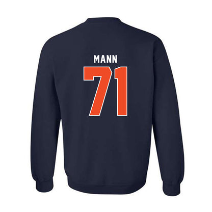 Syracuse - NCAA Football : Jayden Mann - Classic Shersey Crewneck Sweatshirt-1