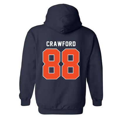 Syracuse - NCAA Football : Elijah Crawford - Classic Shersey Hooded Sweatshirt-1