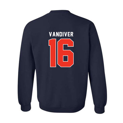 Syracuse - NCAA Women's Lacrosse : Colette Vandiver - Classic Shersey Crewneck Sweatshirt-1