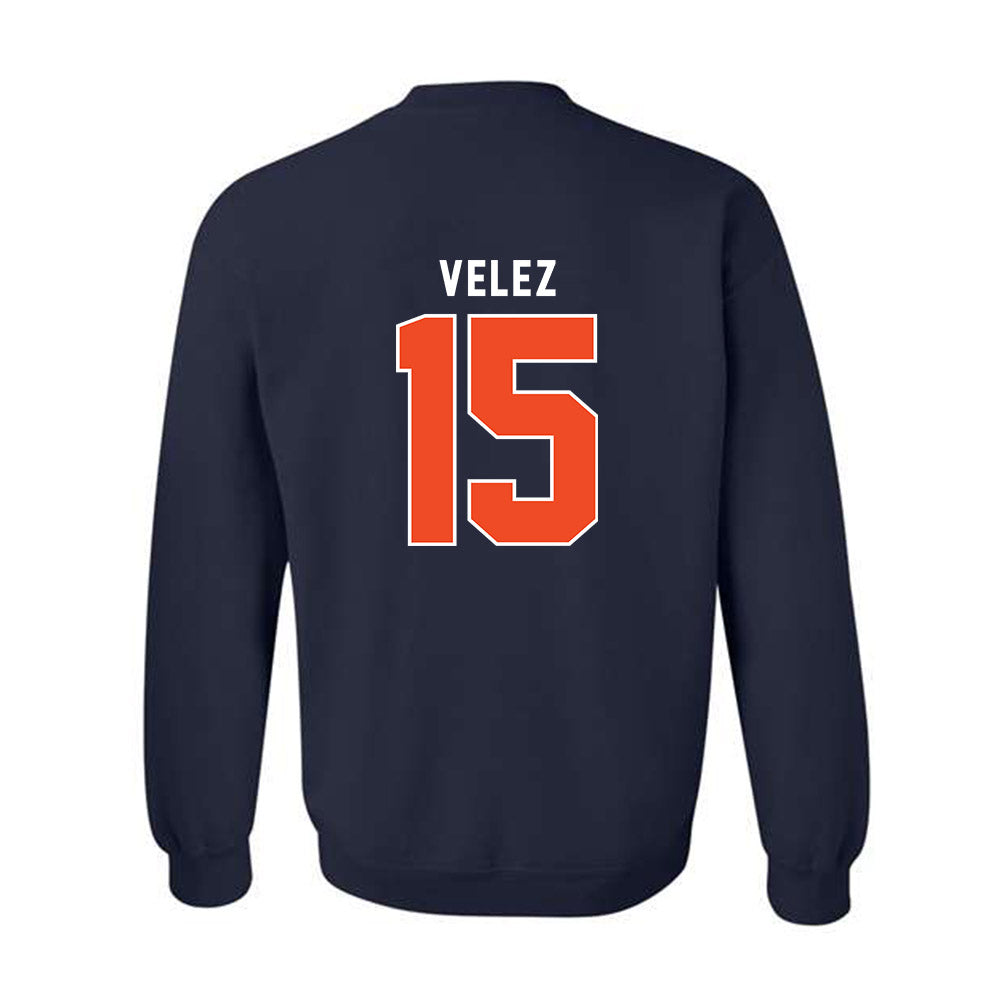 Syracuse - NCAA Women's Basketball : Angelica Velez - Classic Shersey Crewneck Sweatshirt-1