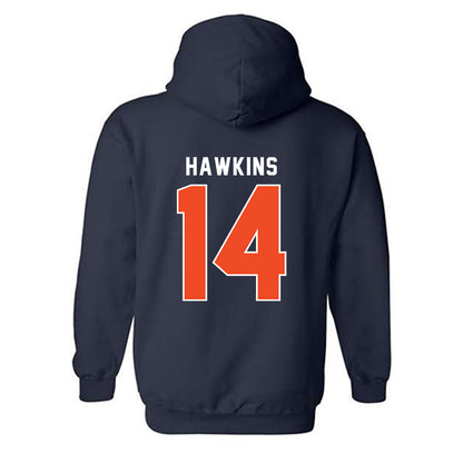 Syracuse - NCAA Women's Basketball : Ka'Shya Hawkins - Classic Shersey Hooded Sweatshirt-1