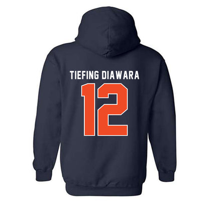 Syracuse - NCAA Men's Basketball : Mahamadoun Tiefing Diawara - Classic Shersey Hooded Sweatshirt-1