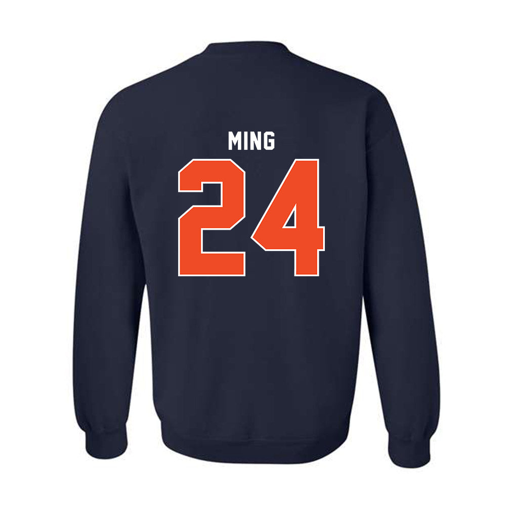 Syracuse - NCAA Men's Soccer : Sachiel Ming - Classic Shersey Crewneck Sweatshirt-1