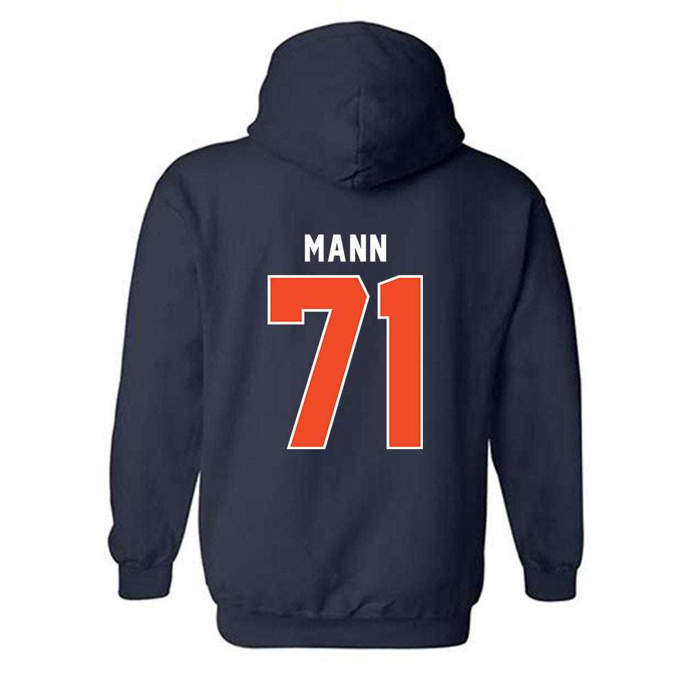 Syracuse - NCAA Football : Jayden Mann - Classic Shersey Hooded Sweatshirt-1