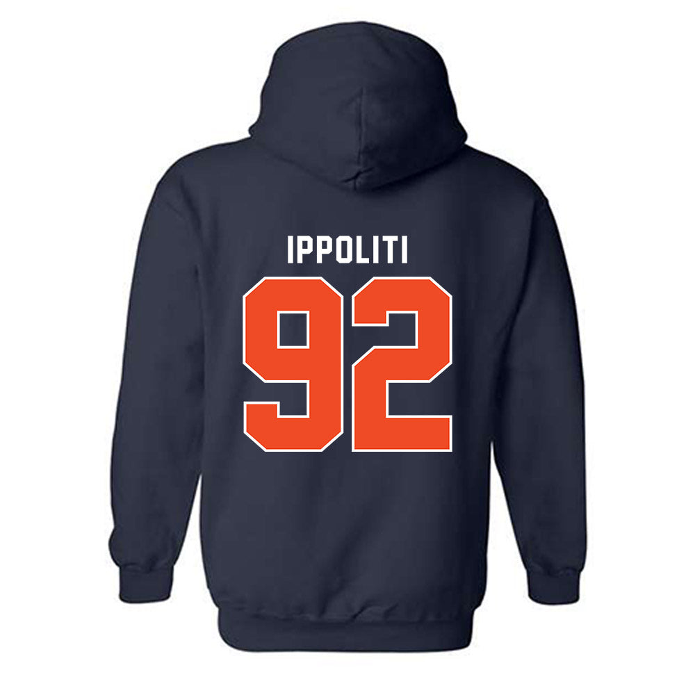 Syracuse - NCAA Men's Lacrosse : Michael Ippoliti - Classic Shersey Hooded Sweatshirt-1