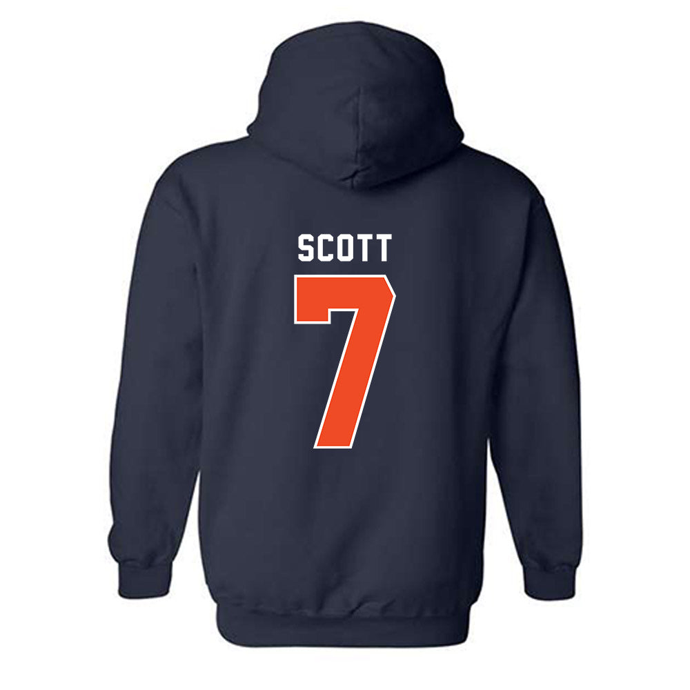 Syracuse - NCAA Men's Soccer : Nathan Scott - Classic Shersey Hooded Sweatshirt-1