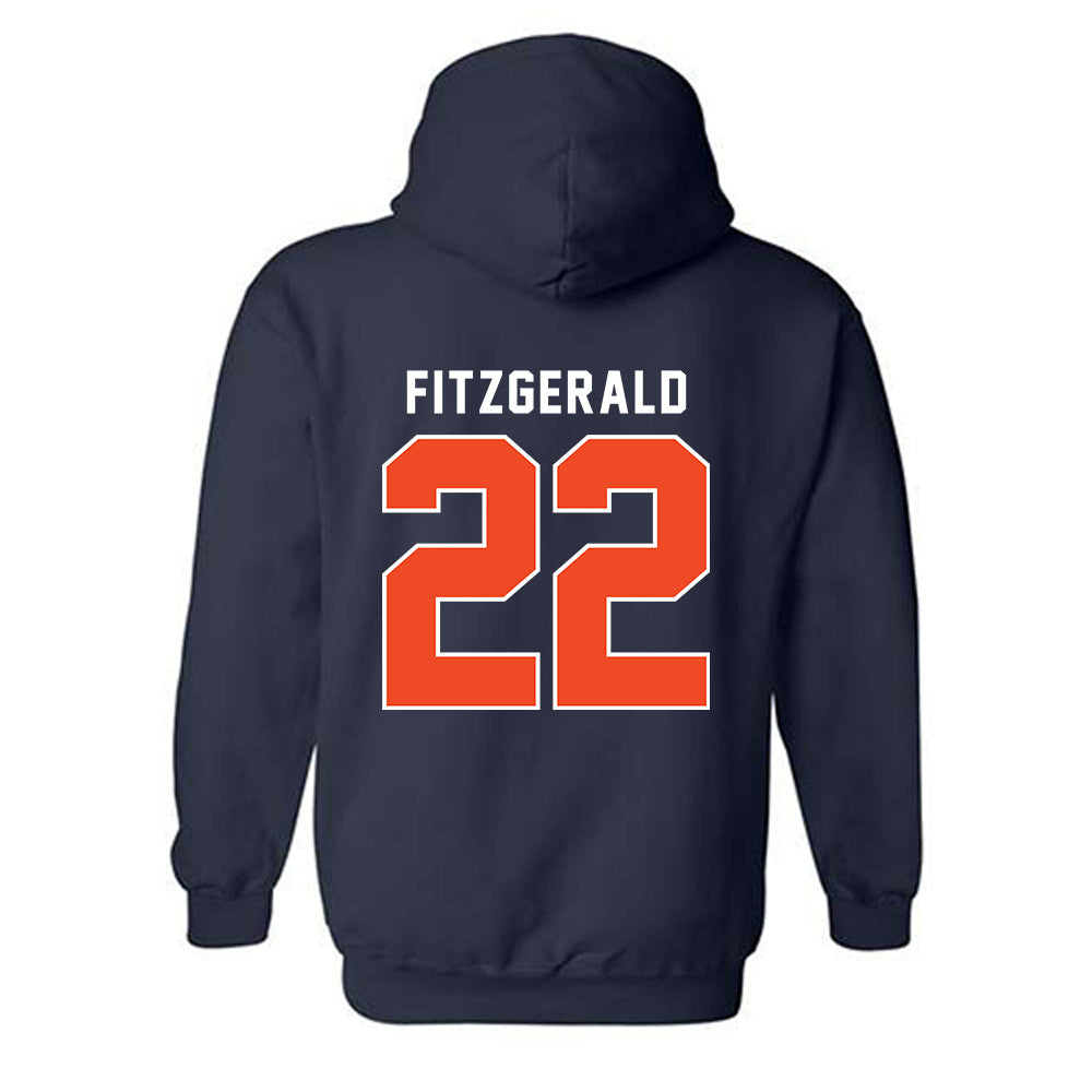 Syracuse - NCAA Women's Basketball : Justus Fitzgerald - Classic Shersey Hooded Sweatshirt-1