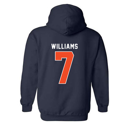 Syracuse - NCAA Football : Darien Williams - Classic Shersey Hooded Sweatshirt-1