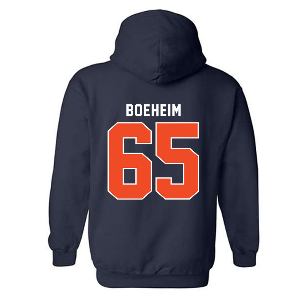 Syracuse - NCAA Football : Adam Boeheim - Classic Shersey Hooded Sweatshirt-1