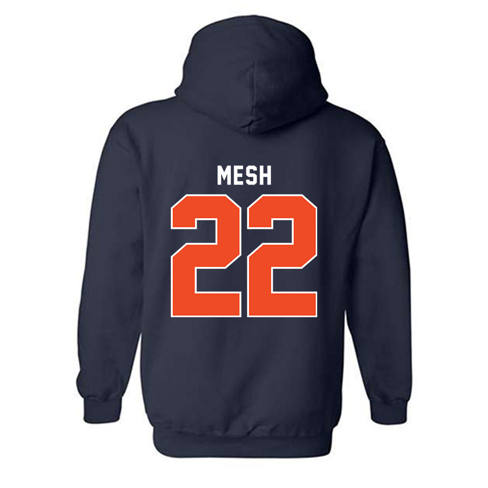 Syracuse - NCAA Women's Soccer : Kendall Mesh - Classic Shersey Hooded Sweatshirt-1