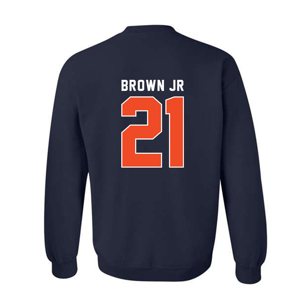 Syracuse - NCAA Football : Francis Brown Jr - Classic Shersey Crewneck Sweatshirt-1